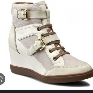 Geox Elani Wedge Sneakers